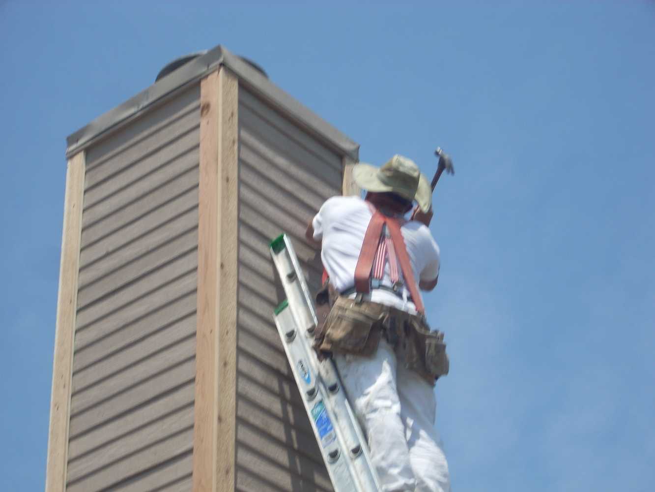 Exterior repairs and painting