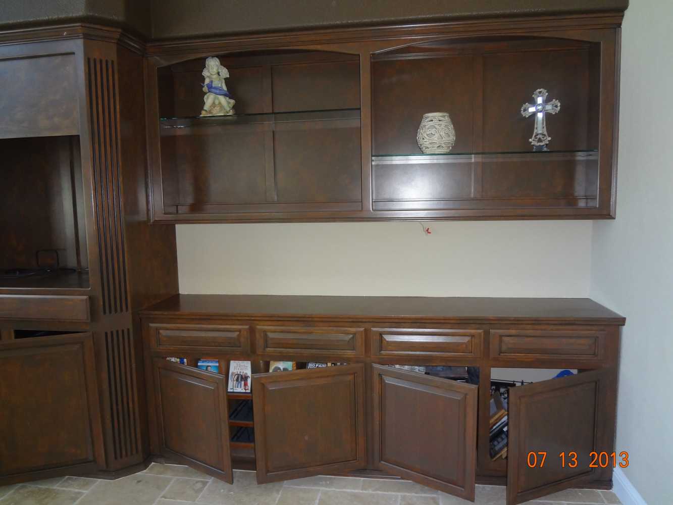 Faux Cabinet Repaint from J & J Painting Services