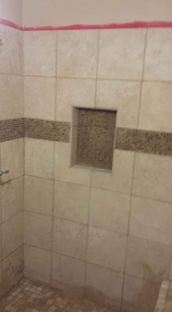 Master and half bath. remodel 