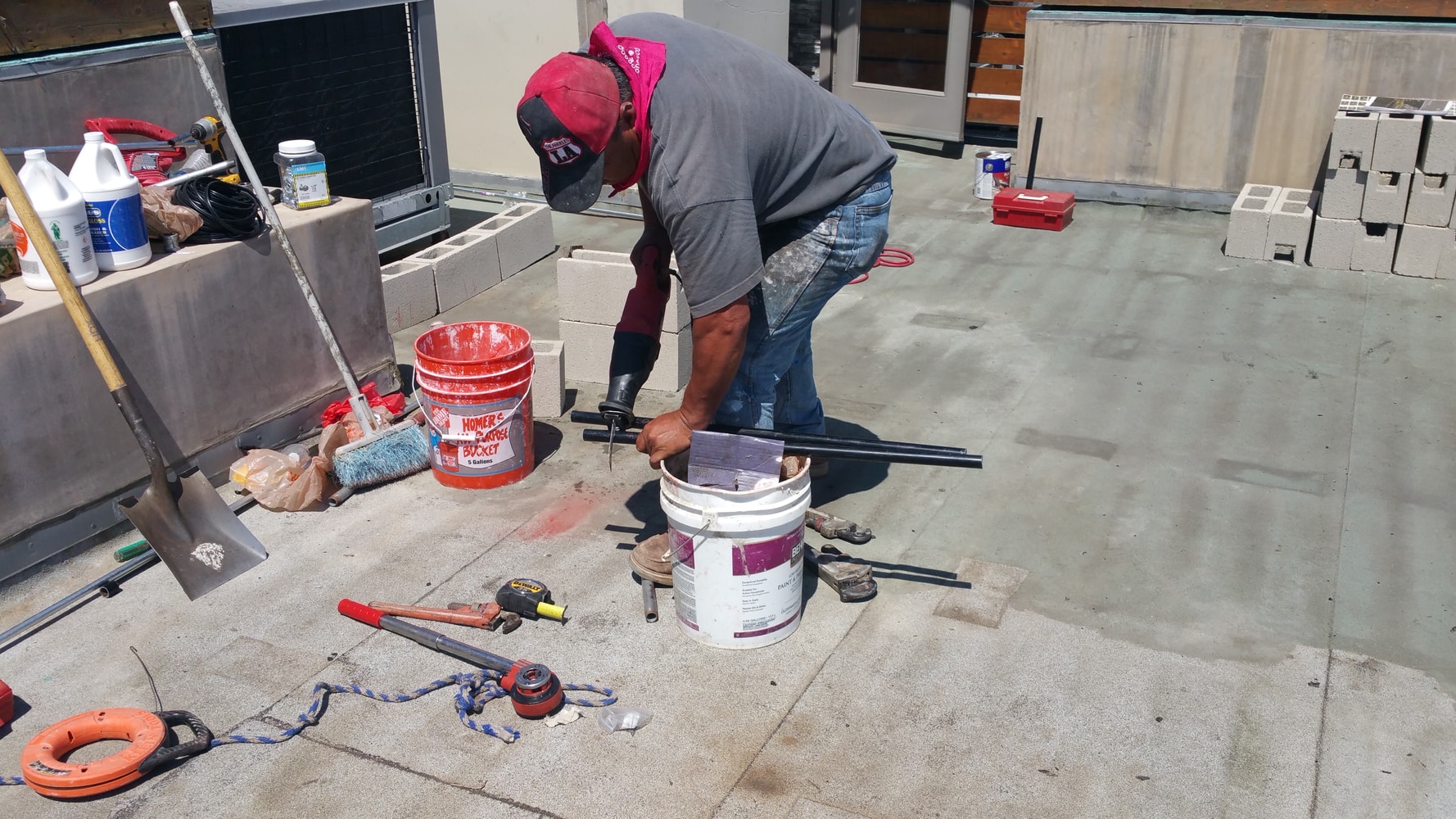 Rooftop Hollywod Hills