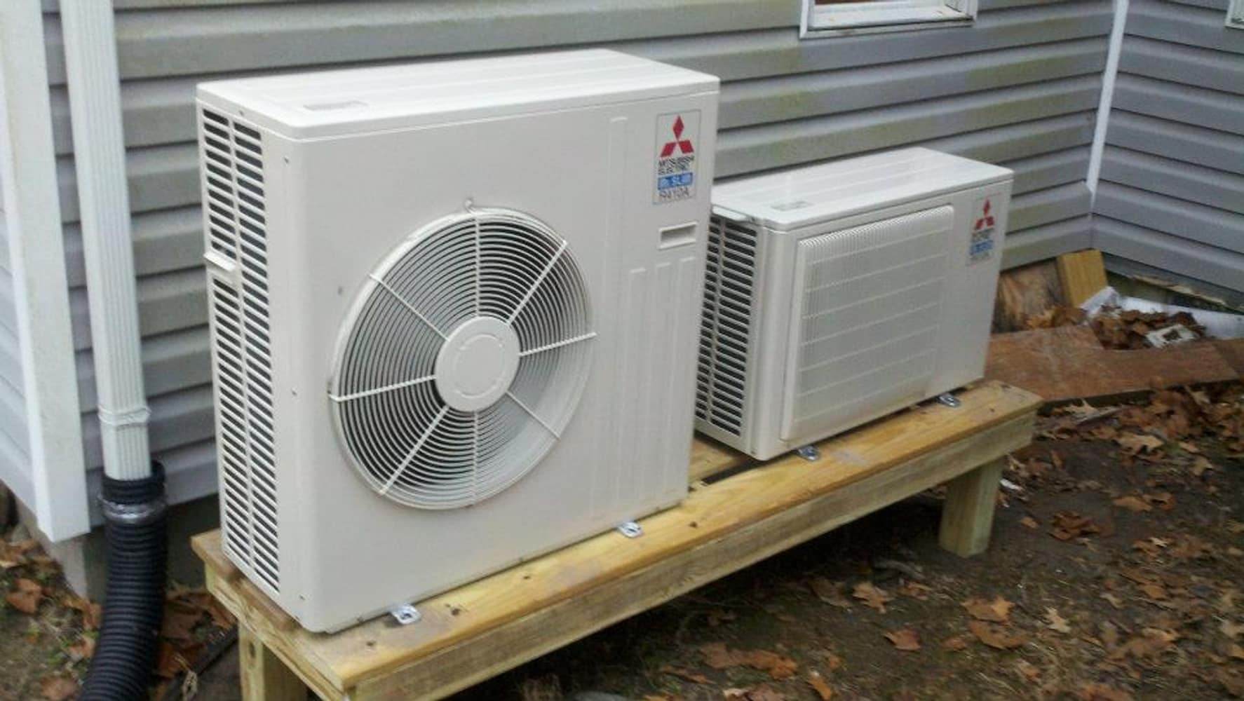 Mini Split heat pumps and oil fired boilers