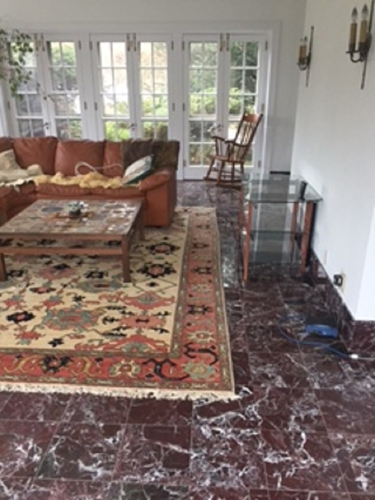 Steam/Condensate Lines + Floor