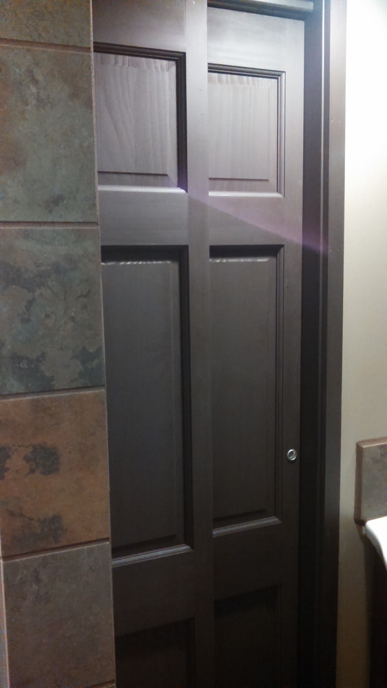 Basement bathroom remodel