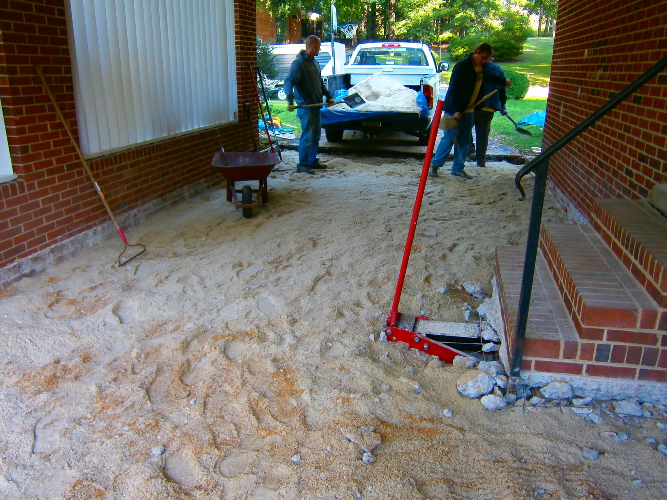 Carport Floor Replacement