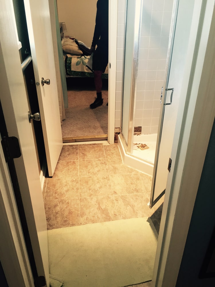 Two baths and a kitchen 