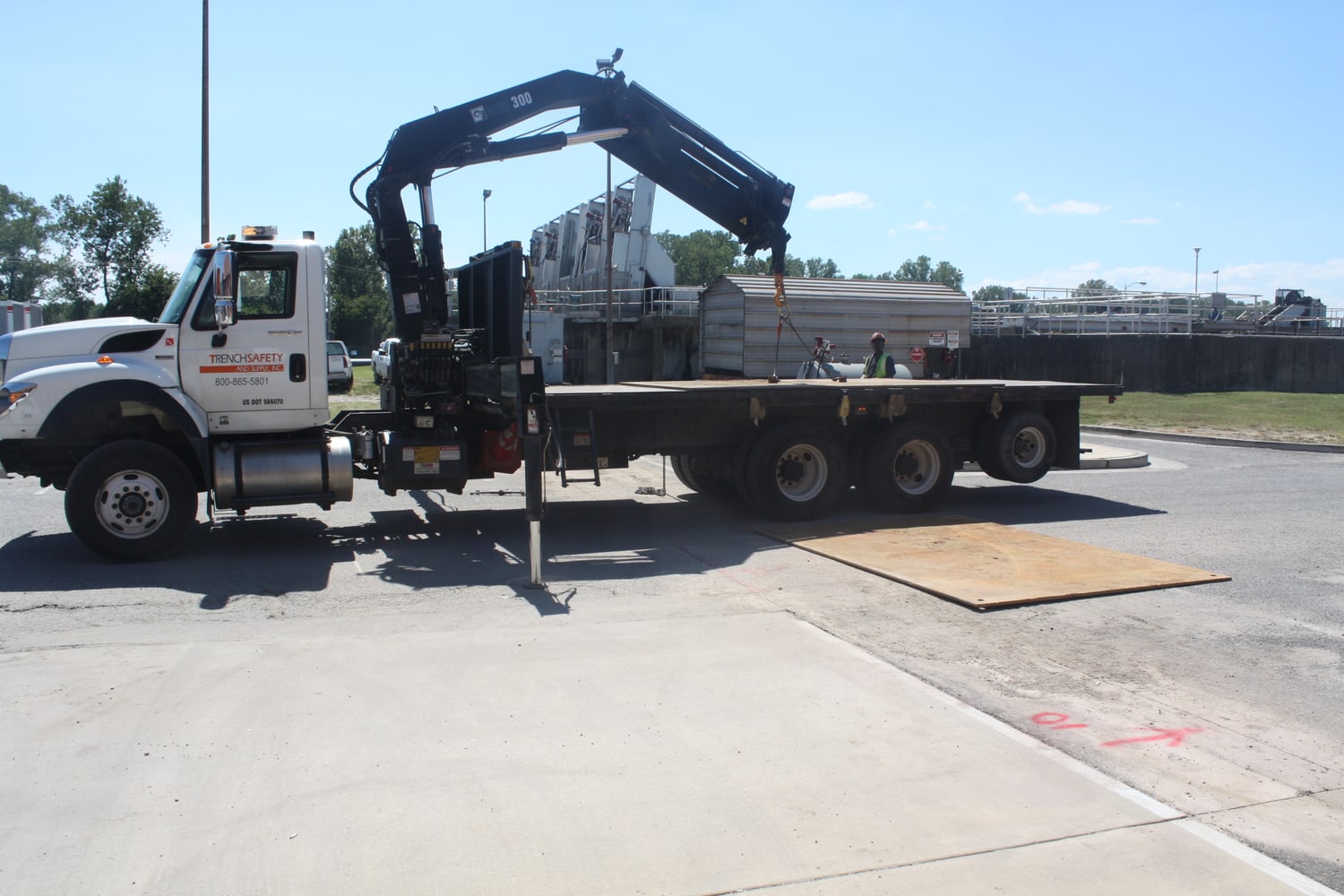 waste water treatment plant