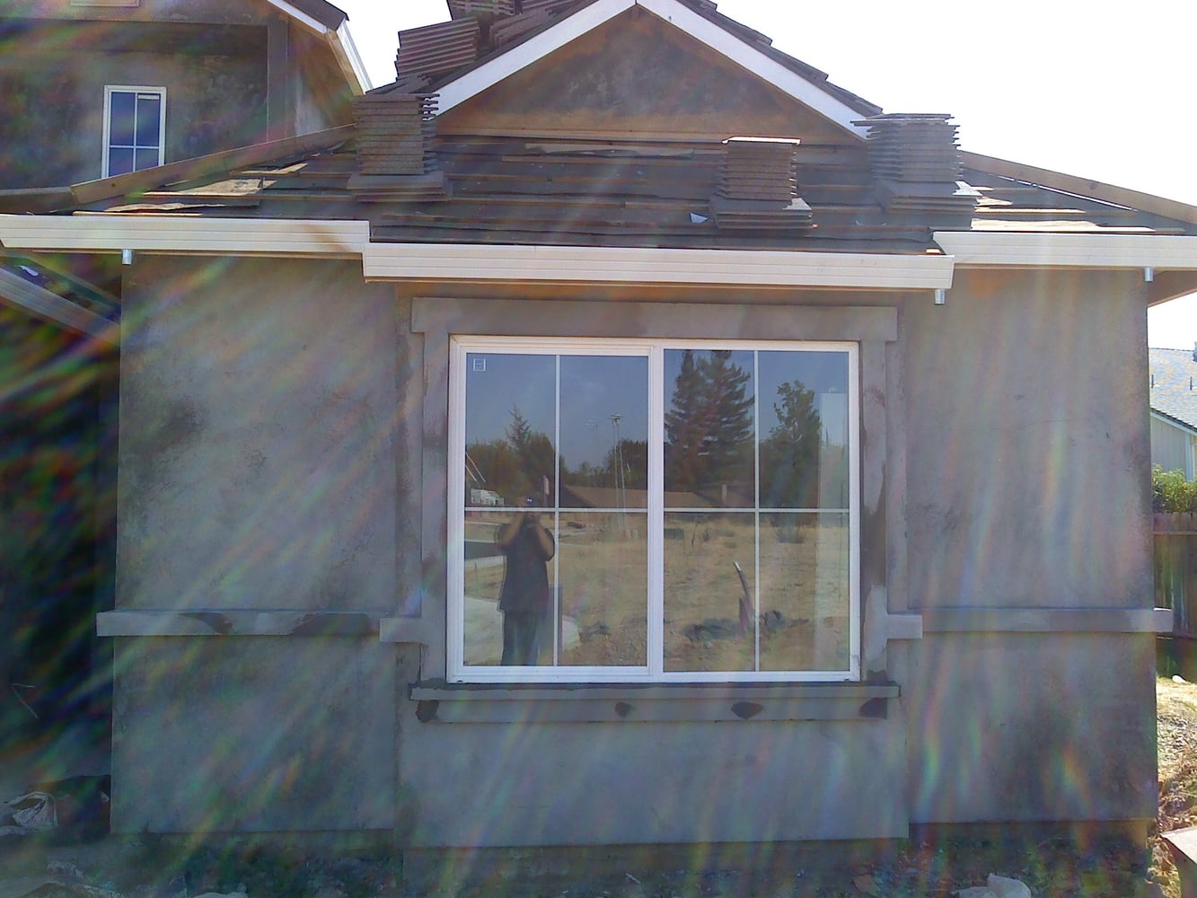 Three coat with texture