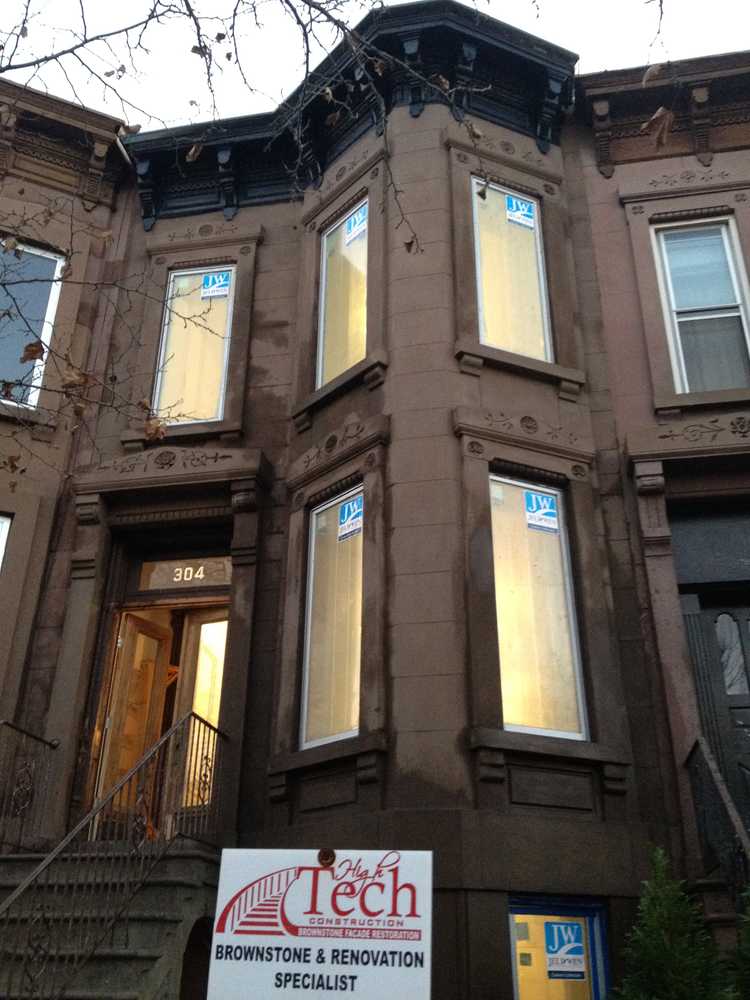 Projects by High Tech Construction Co.- Brownstone Facade Restoration Specialist