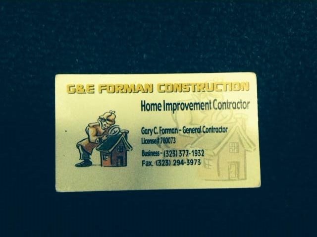 G & E Forman Construction