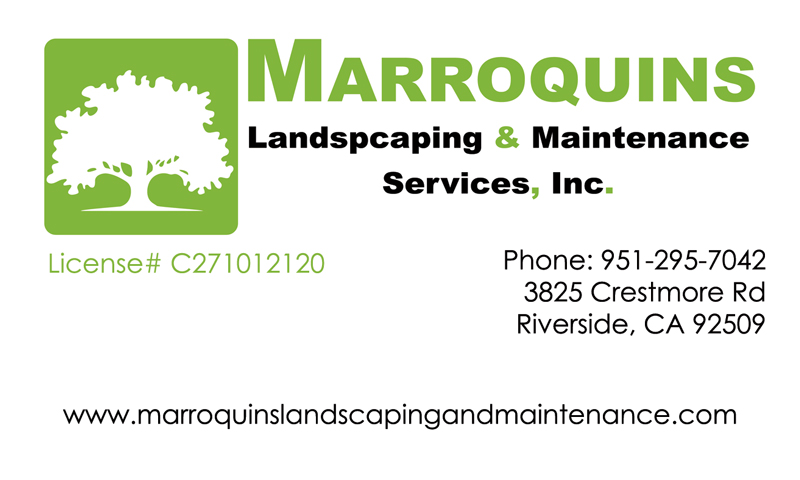 Marroquin S Landscaping & Maintenance Services Inc