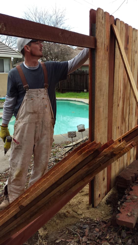 Redwood Fencing