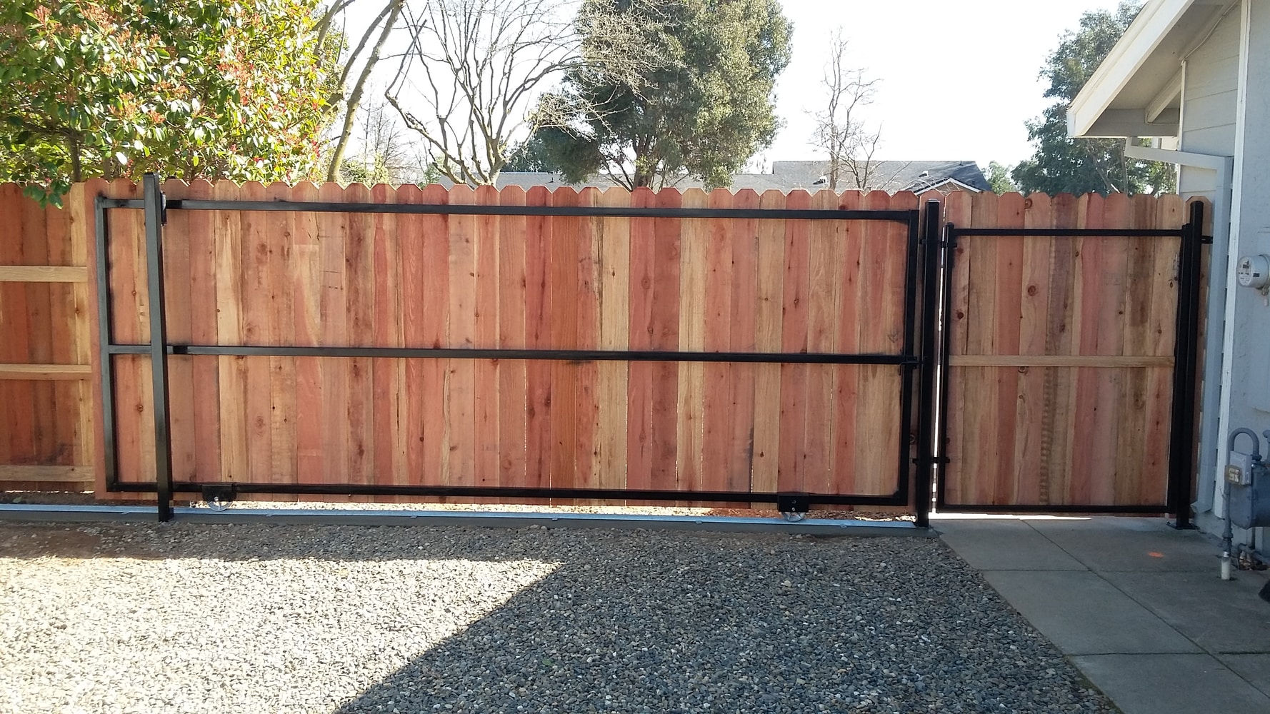 Redwood Fencing