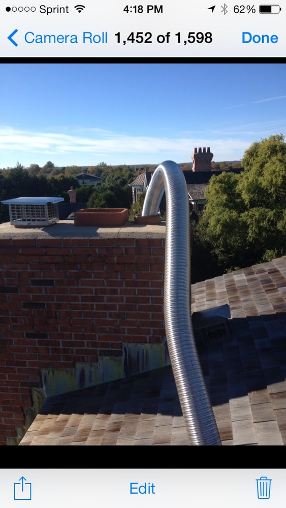 Photo(s) from father and son chimney sweep inc. liners east quogue newyork