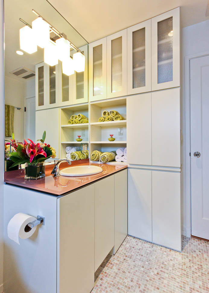 Customized, Built-in Bathroom