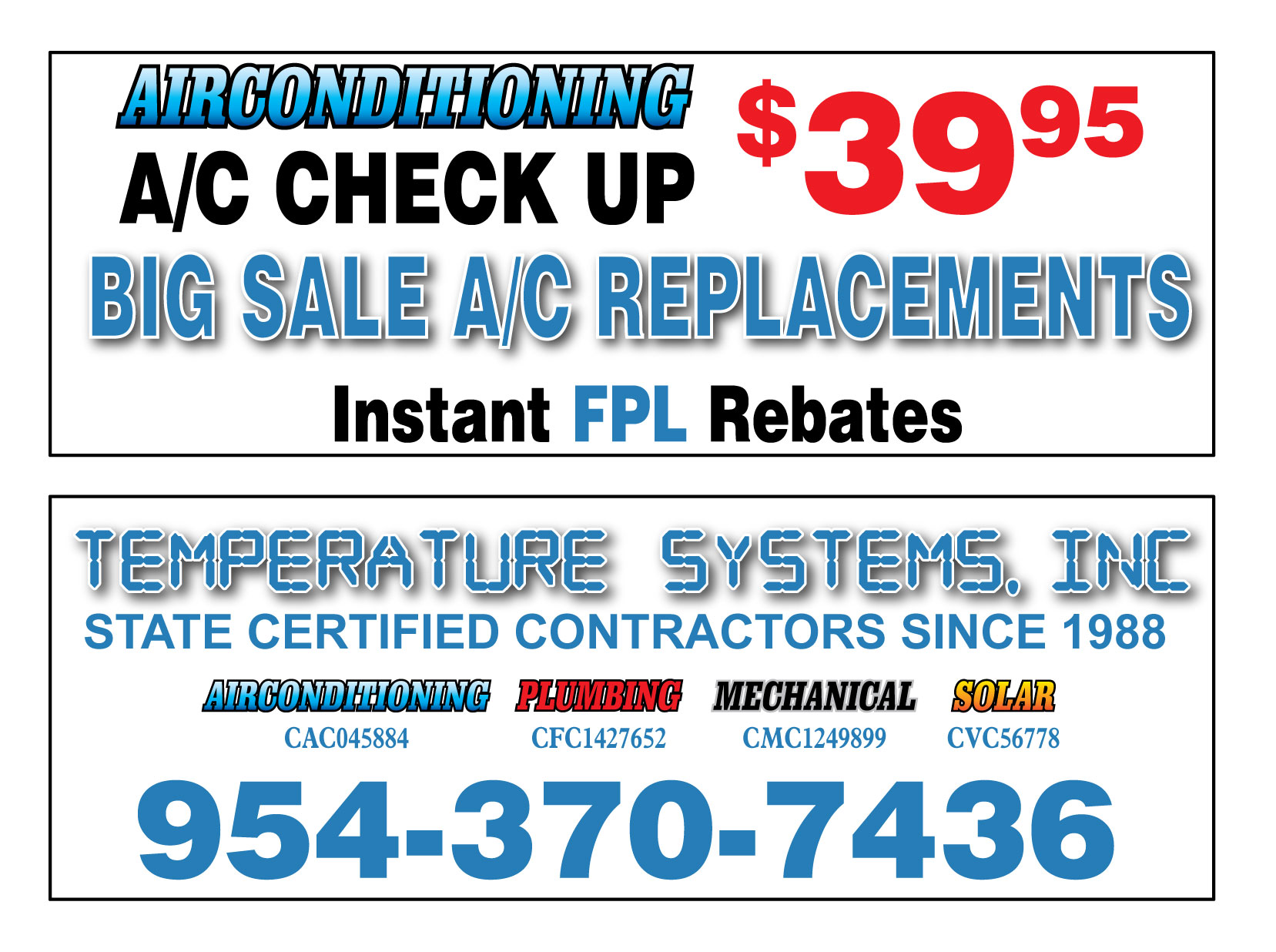 Temperature systems inc