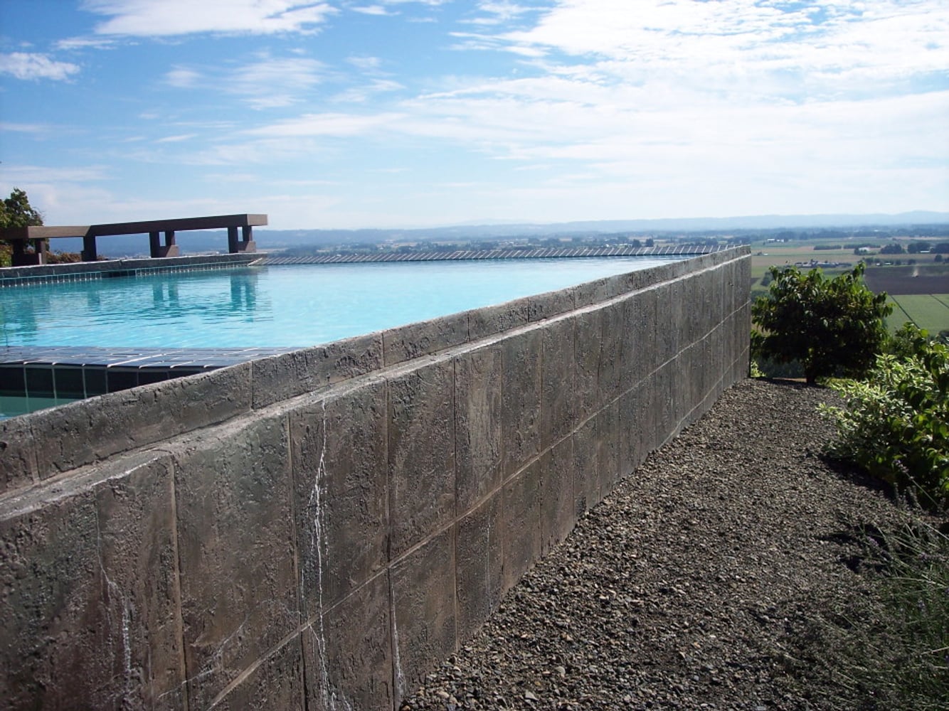 Icoat Concrete exterior flooring overlay system.