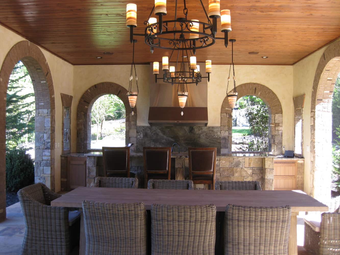 Cabana located in The Manor Country Club, Milton, Ga 