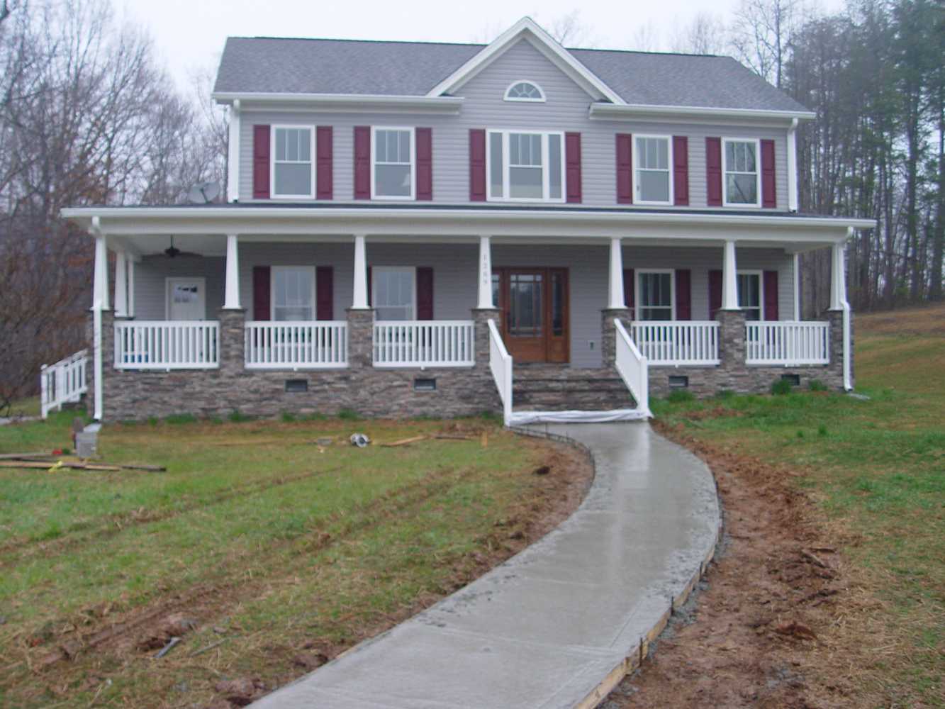 Turn of the century home demolished and new custom home built