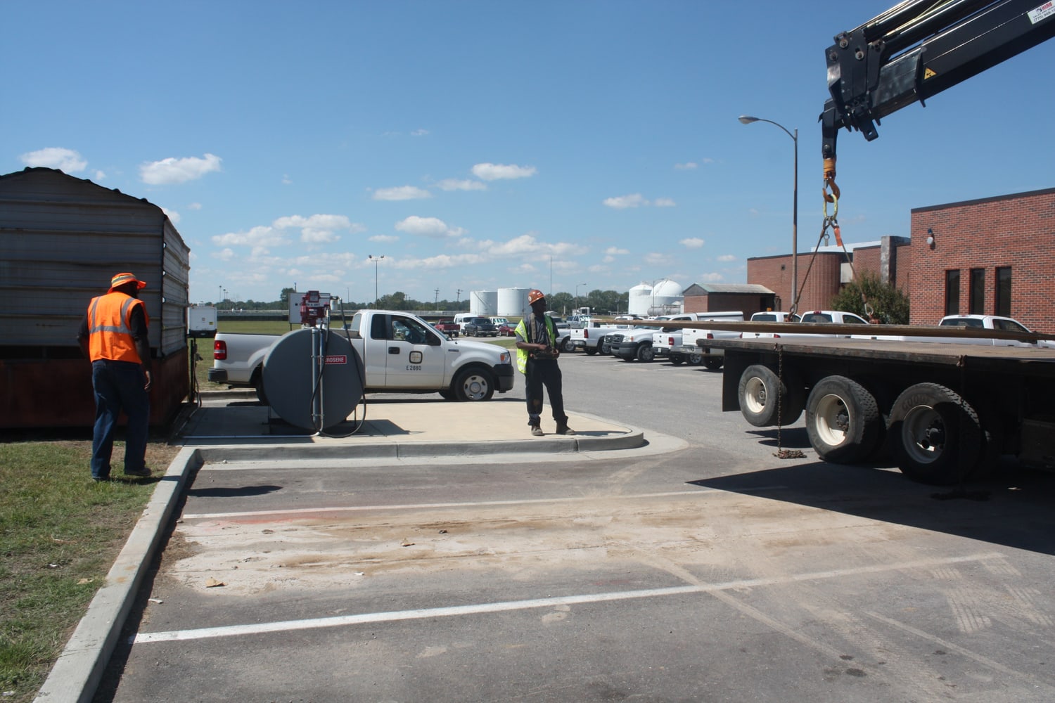 waste water treatment plant