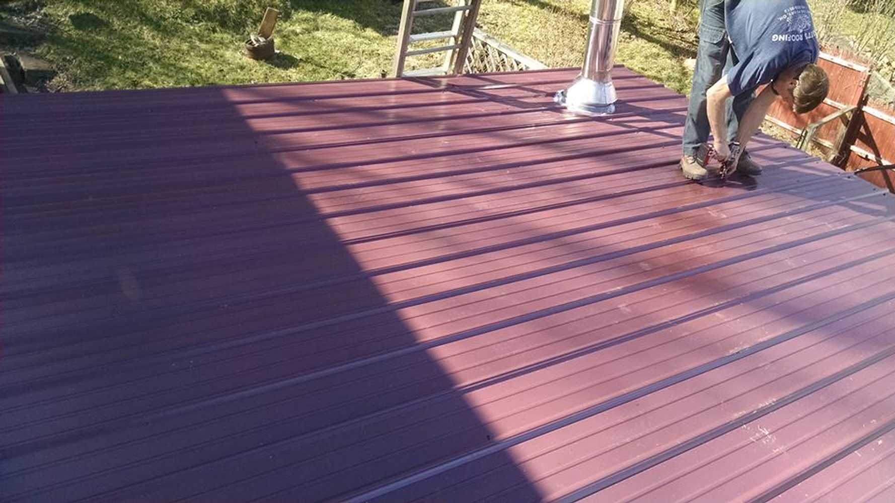 Burgundy MetaLRoof