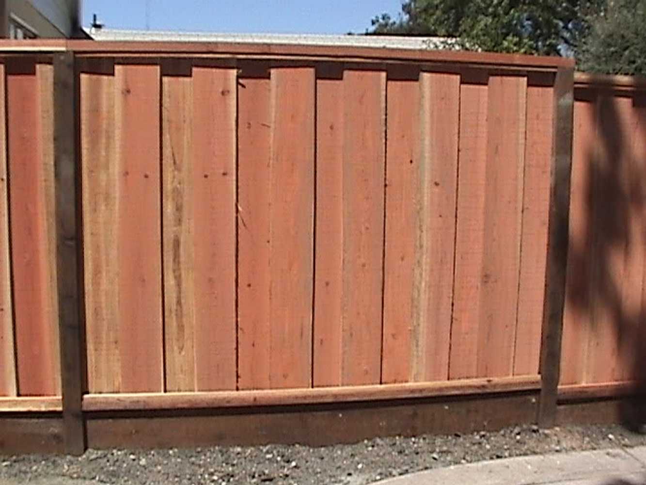 Board on board fence