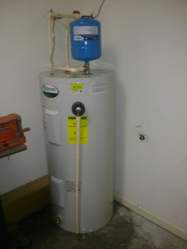 water heater install