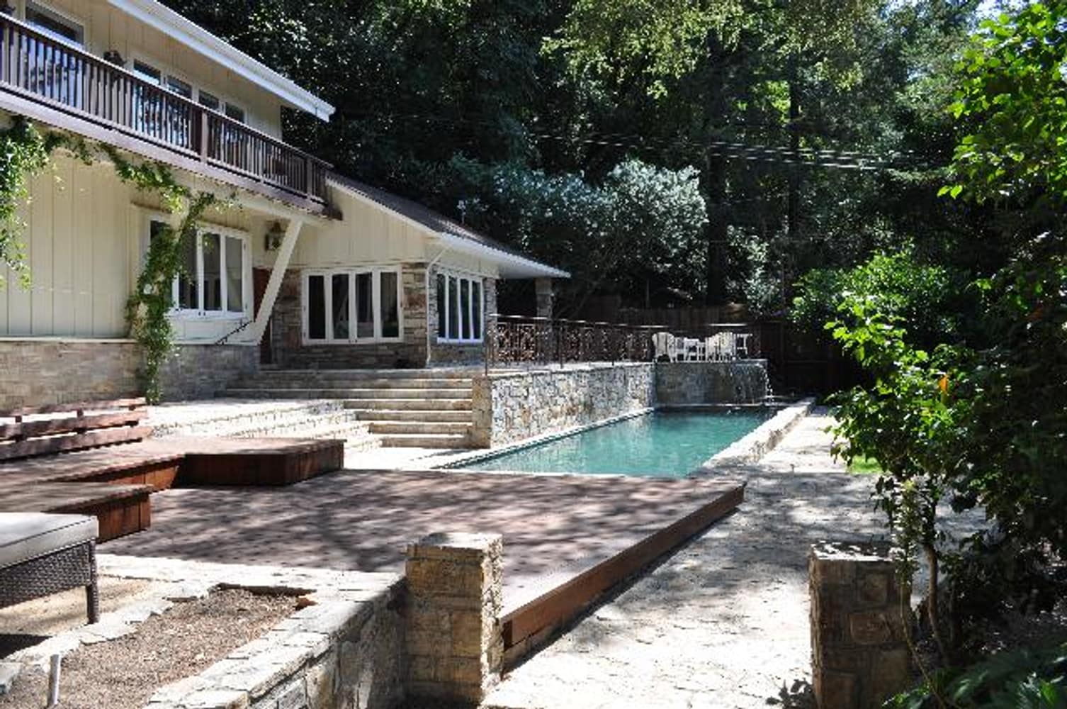 Kenwood residence remodel, decks and hardscaping