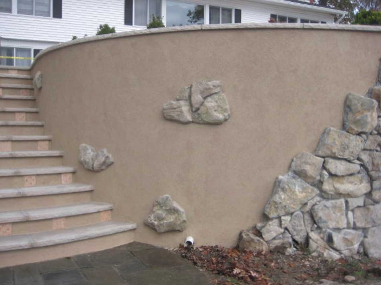 Designs Steps and Walls.