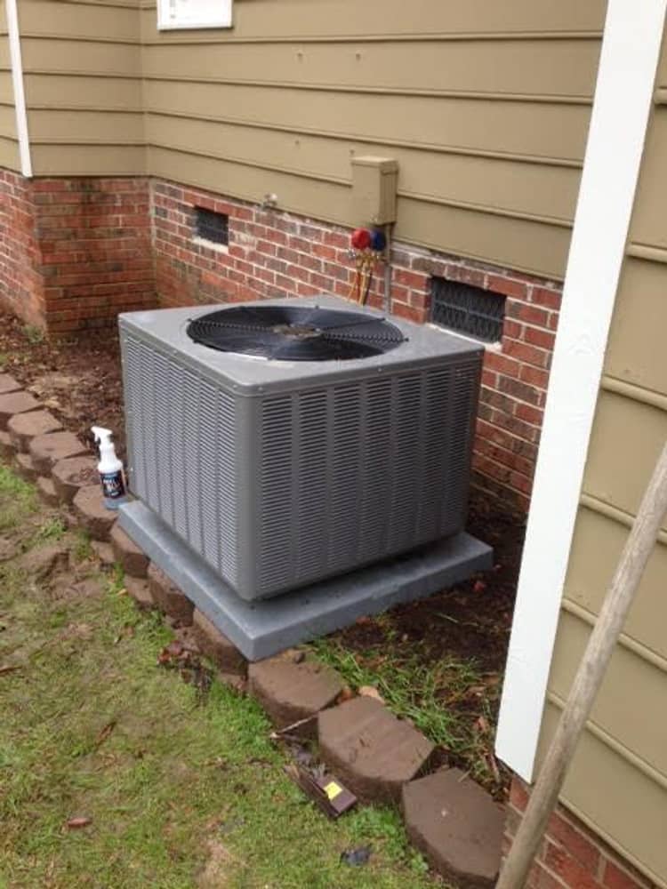 2.5 ton, 14 seer, 410A Ruud split heat pump