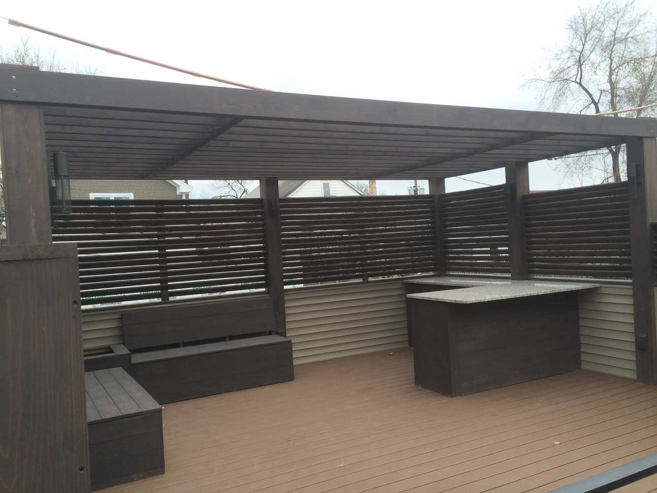 Rooftop Decks and Pergolas