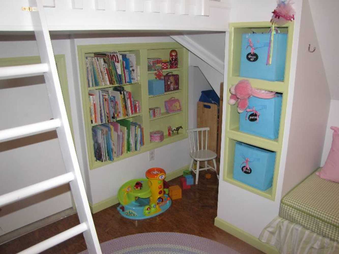 Convert attic space to child's playroom