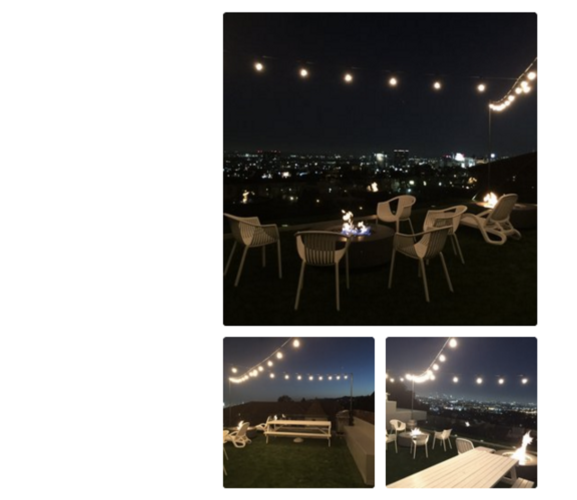 Rooftop Hollywod Hills