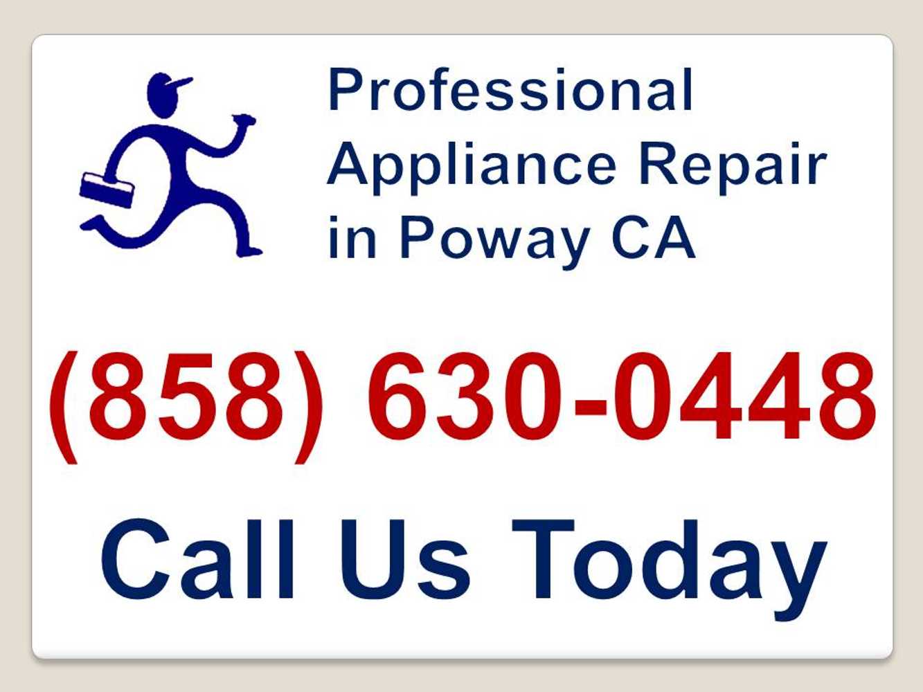 Professional Appliance Repair in Poway Project