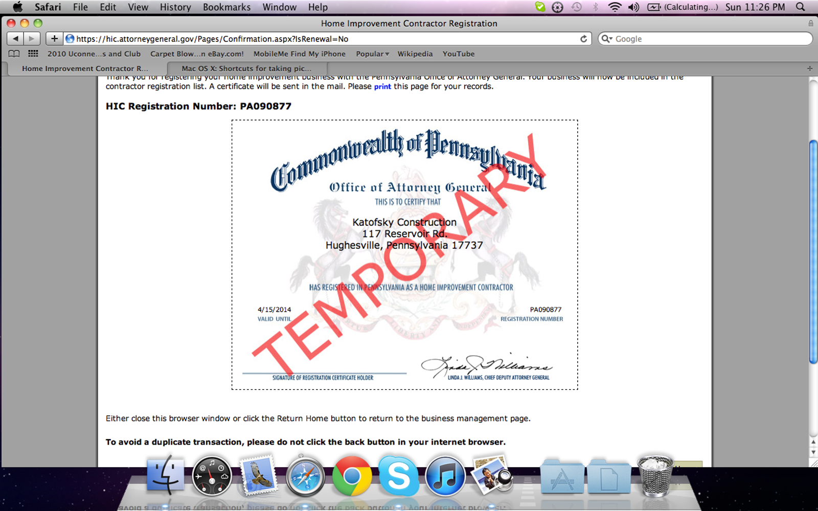 Project photos from Katofsky Construction