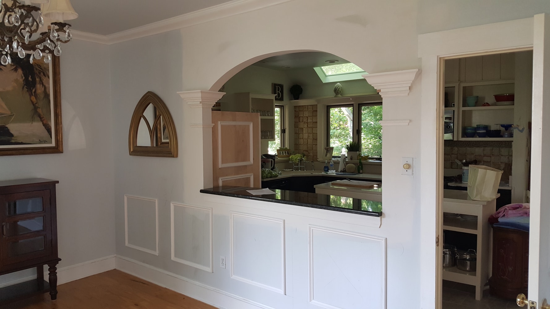 Breakfast bar in Kitchen