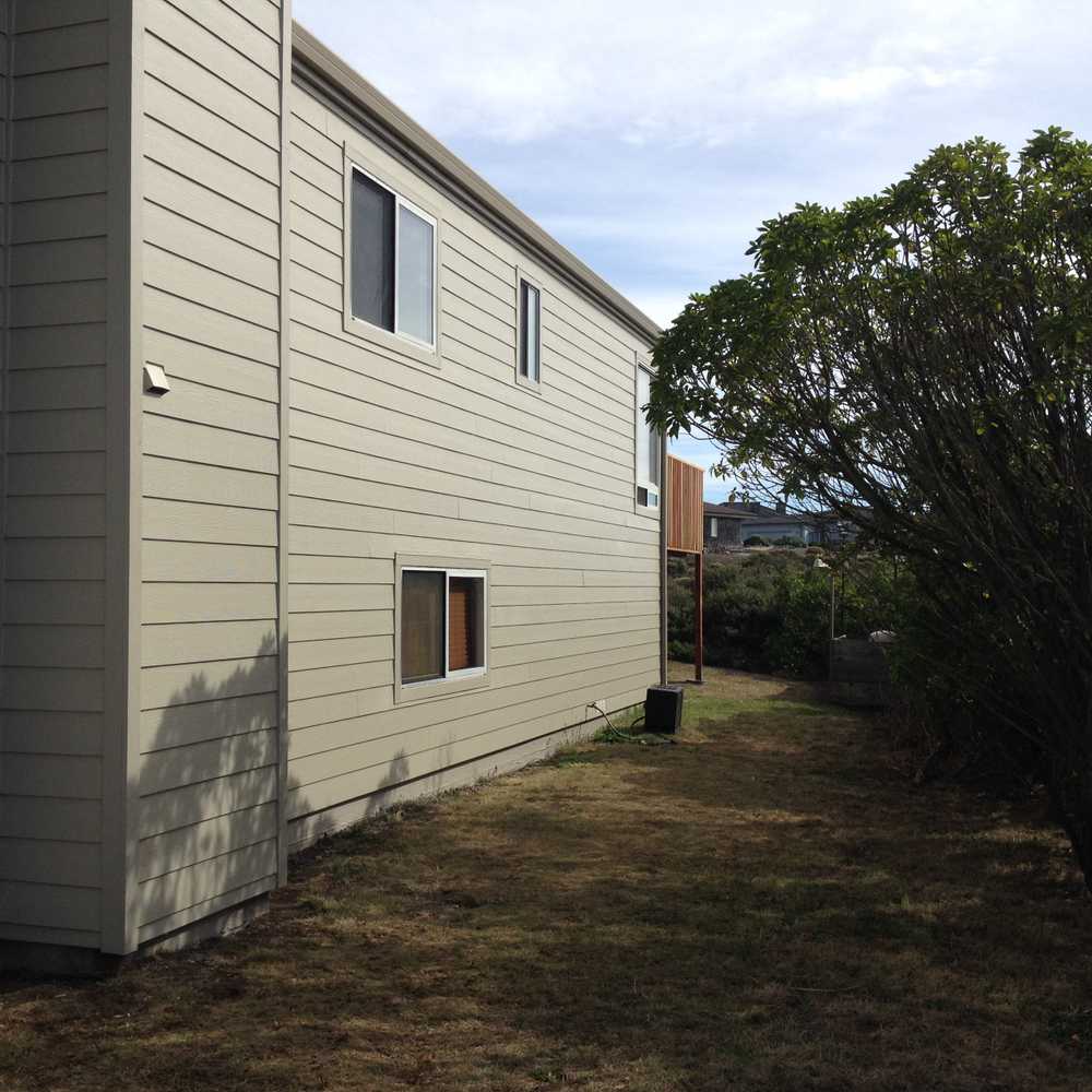 Siding and a new deck