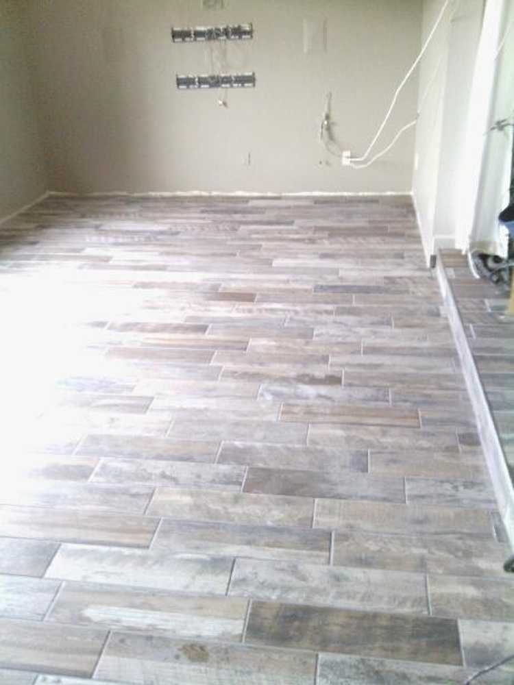 Wood Plank Tile! What a beautiful trend!