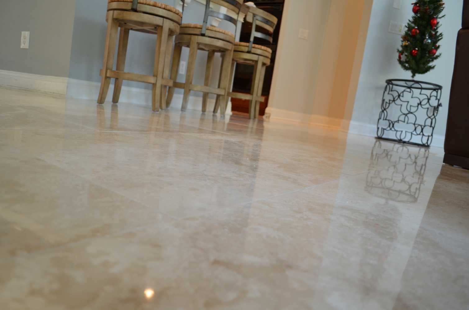 Travertine Polishing