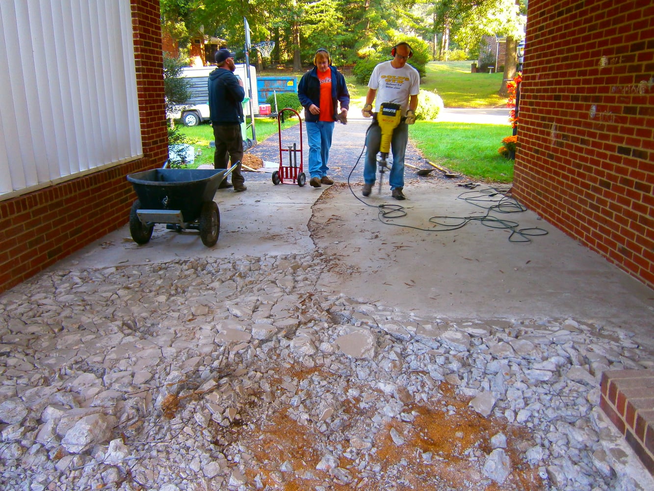 Carport Floor Replacement