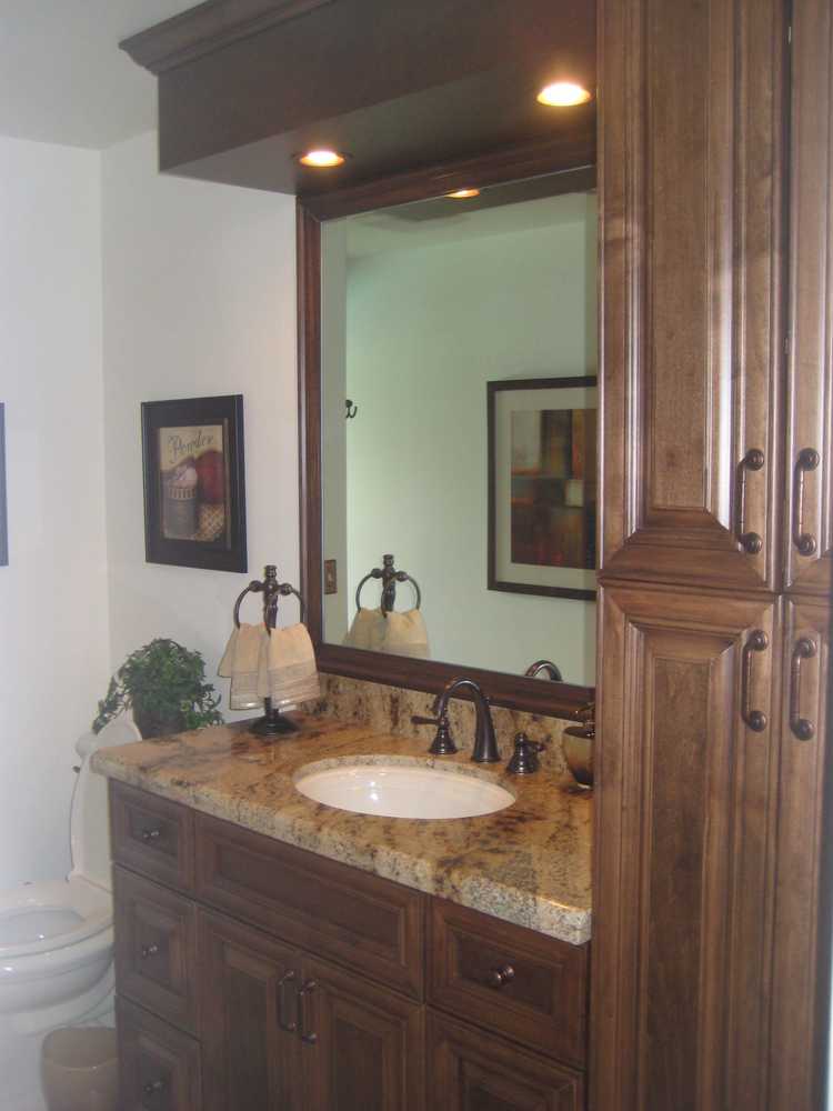 Guest bath vanity