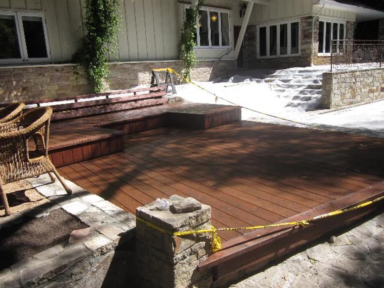 Kenwood residence remodel, decks and hardscaping