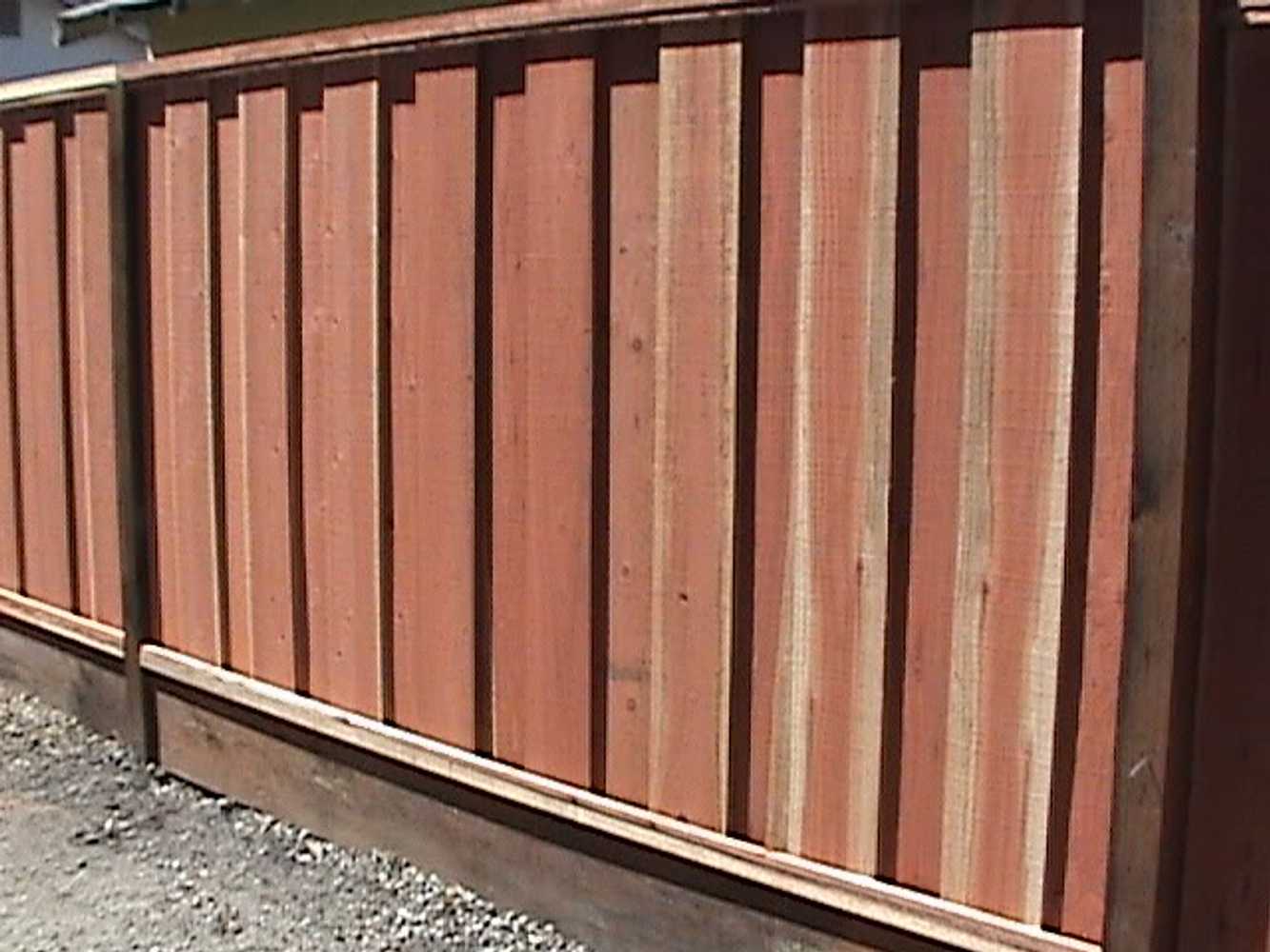 Board on board fence