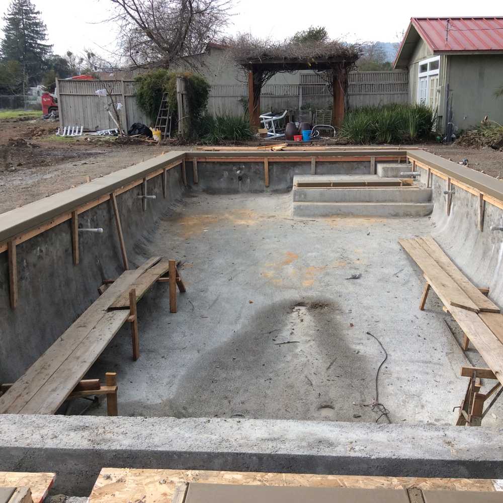 Bedrock Concrete Construction Project