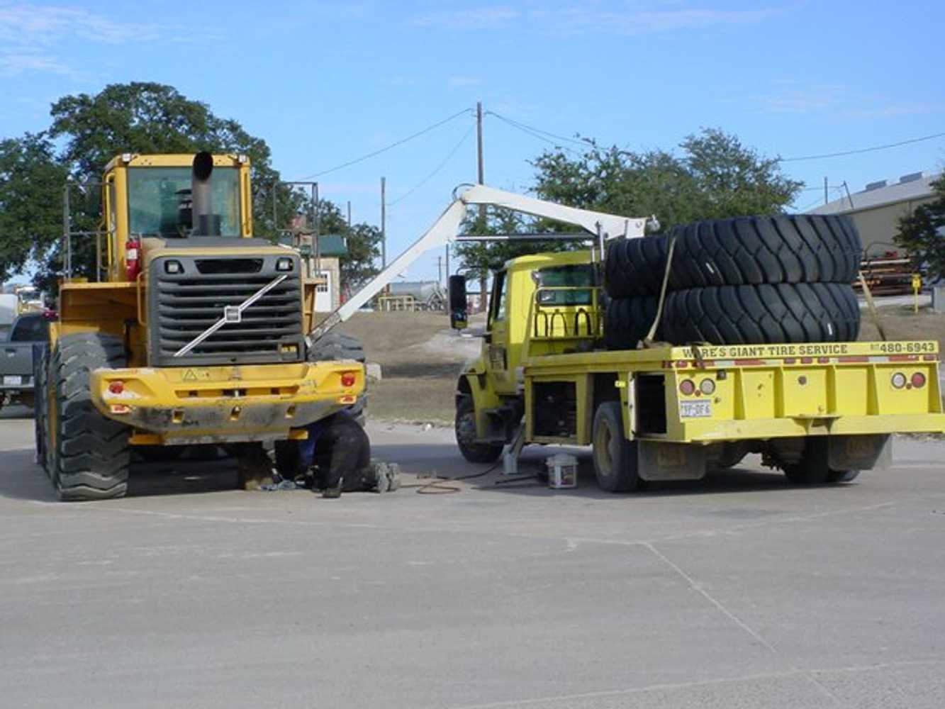 Ware's Giant Tire Service Project