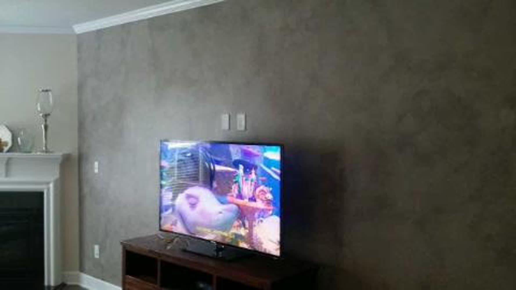 Faux Finish at newly constructed house;