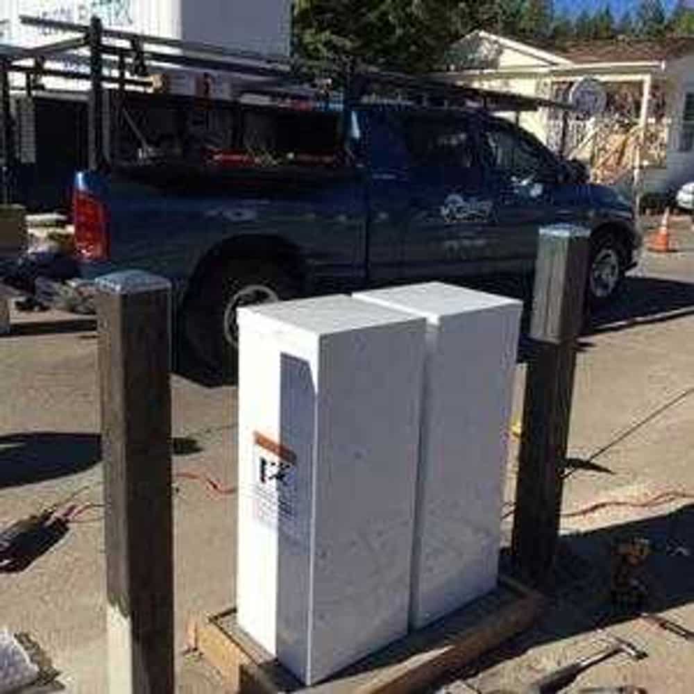 Custom Security Gate with Control System and Vehicle Barriers