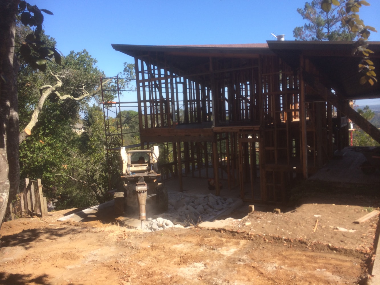 Addition and Major Foundation, Structural upgrades 