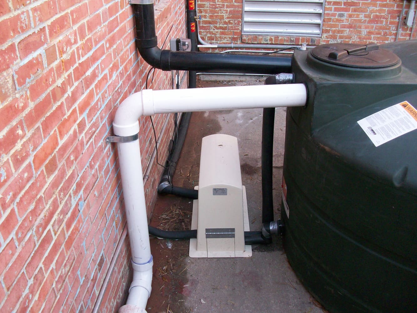 Project photos from Cape Fear Rain Water Harvesting, Inc.