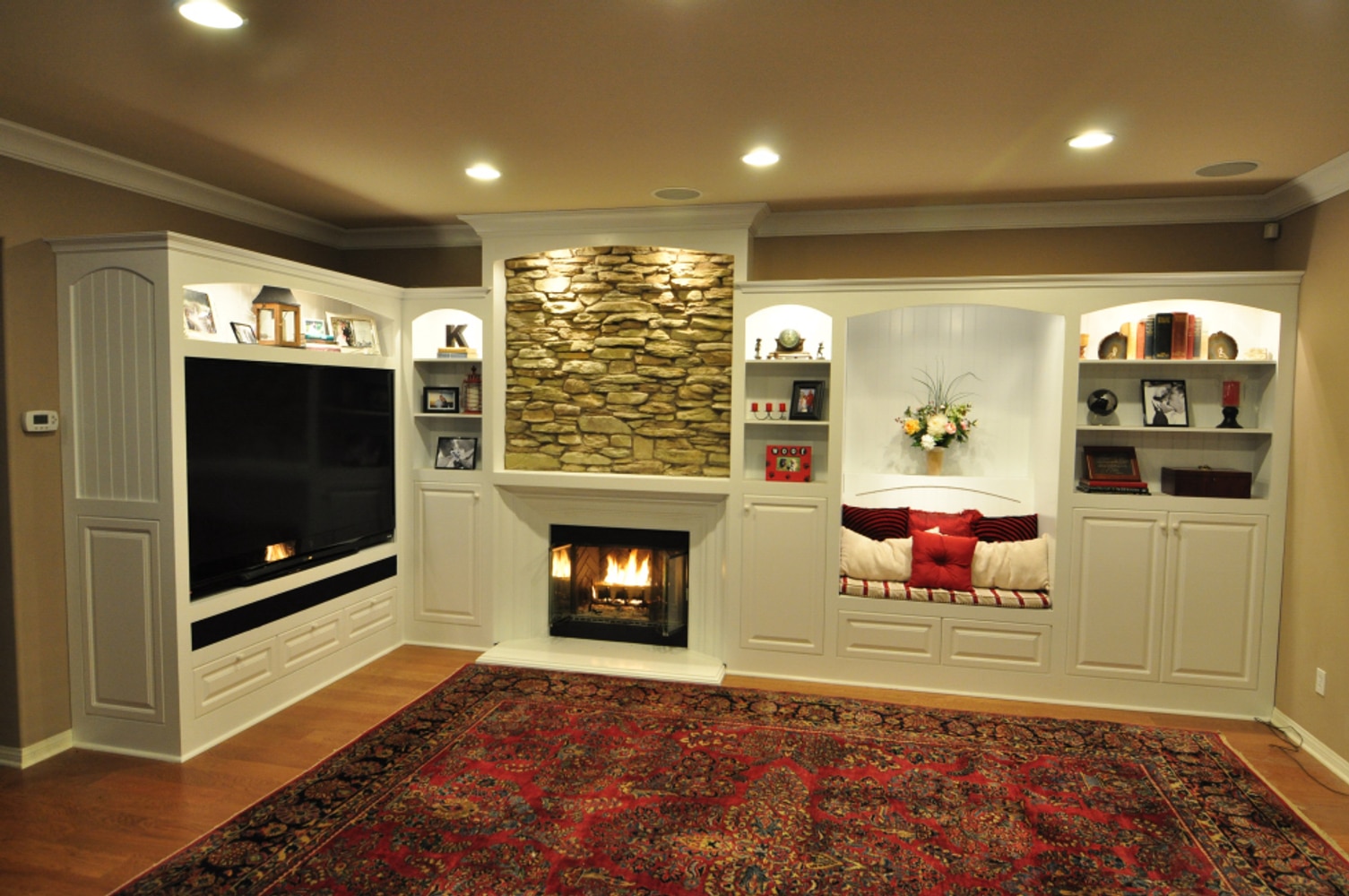 Custom Entertainment Center In Chino