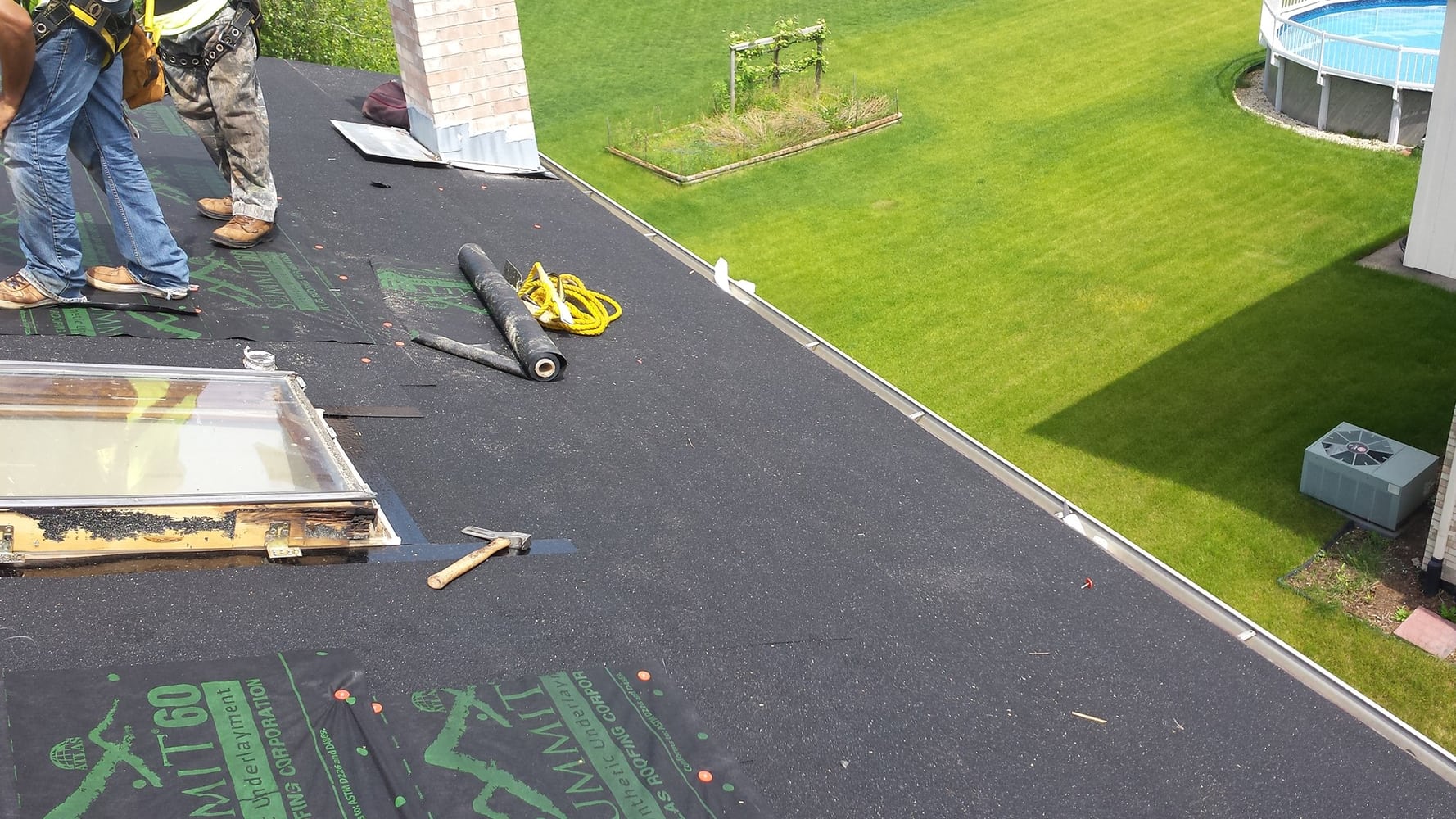 Residential Roofing repair and install in Tinley Park, IL.